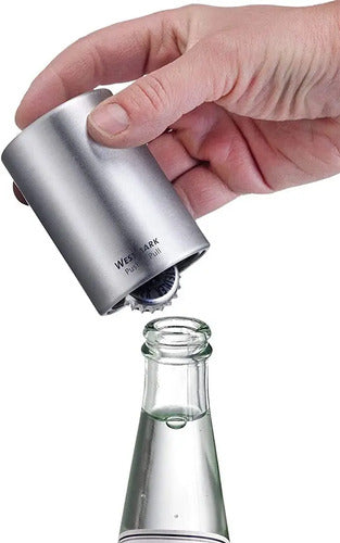 Pack 4 Destapadores Cerveza Automatico Abridor Botella Acero