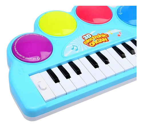 Teclado Musical Piano Juguete Teclado Musical Colores Niños