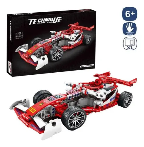 Auto Carreras Juguete Armable Kit Bloques De Construcción