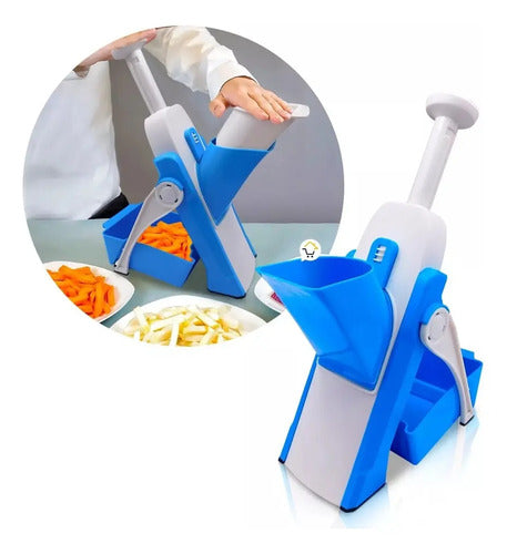 Mandolina Rebanador Cortador De Verduras Vegetales Y Frutas