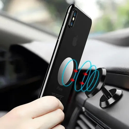 Soporte De Celulares Para Auto Magnetico 360 Grados 3m