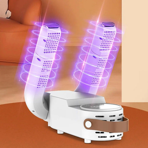 Secador Calentador Desodorizante De Zapatos Eléctrico Blanco