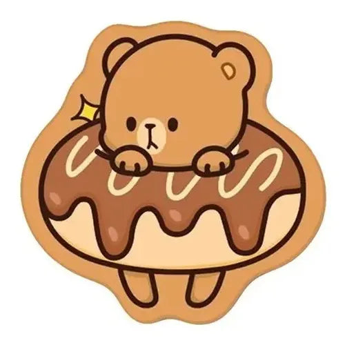 Mouse Pad Diseño Kawaii Animales Alfombrilla Antideslizante