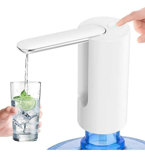 Dispensador Eléctrico Bomba De Agua Plegable Recargable Usb