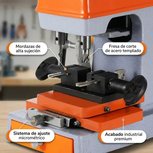 Maquina Copiadora De Llaves Duplica Llaves Multipunto Manual