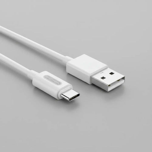 Cable Tipo C 3 Metros Carga Rapida Ezra 2.1a Ce Rohs Blanco