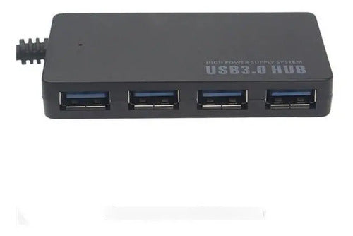 Adaptador Hub Tipo C 4 Puertos 3.1 Alta Velocidad