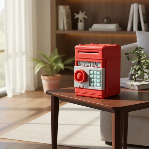 Mini Caja Fuerte De Ahorro Alcancía Automática