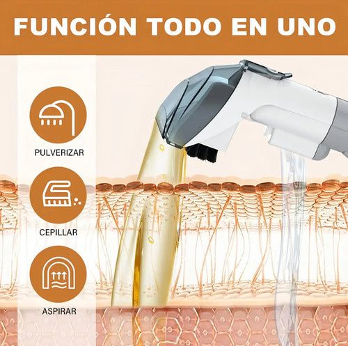 Aspiradora Lava Alfombra Tapiceria De Inyeccion Succion 1.8l Blanco - Aspiradora De Agua Tapiceria Sofa Asientos Muebles Limpieza Alfombra 6 Conectores Intercambiables