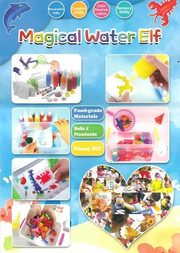 Kit Juguete Creativos Mágico 3d Plastic Magic Water Elf Toy