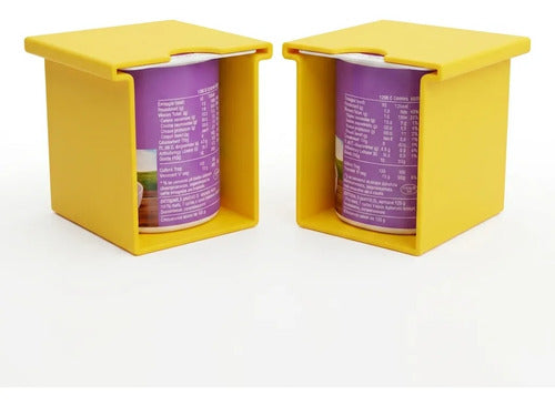 Protector Yogurt Accesorio 125g Anti-derrame Practico Variado