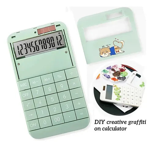 Calculadora Escritorio Diseño Delgado Digital De 12 Dígitos