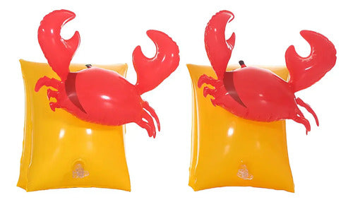 Salvavidas Niña Brazos Flotador Inflable Niños Piscina Alita