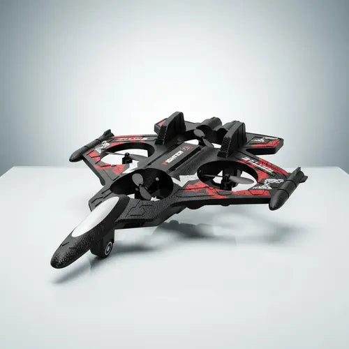 Dron Avión De Combate Con Control Remoto Antigolpes Aero Jet