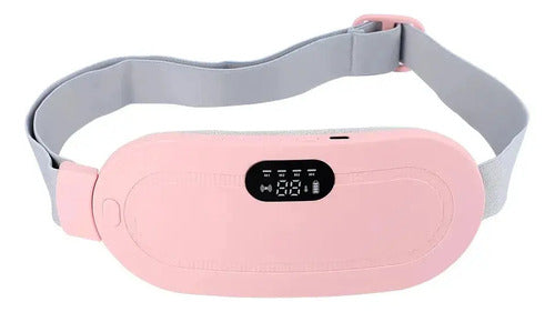 Masajeador Térmico Inalámbrico Alivia Dolor Menstrual Rosa