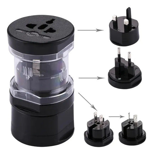 Adaptador Enchufe Universal Convertidor De Enchufes Viaje