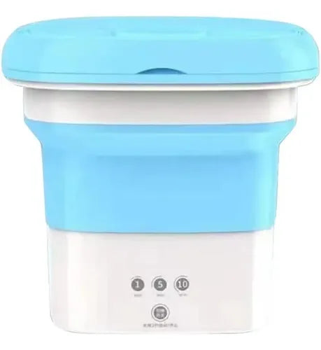 Mini Lavadora Portatil Plegable Personal Ligera Automática