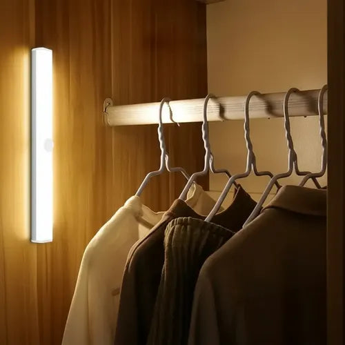 Barra Luz Led Con Sensor Movimiento 21cm Intelligent Light Amarillo