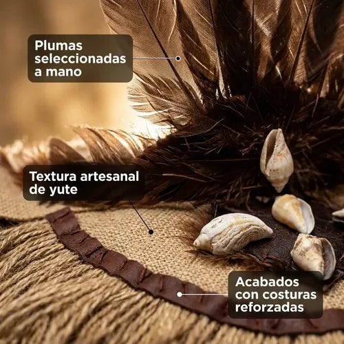 Traje Pascuense Rapa Nui Taparrabo Niño Cafe Isla De Pascua