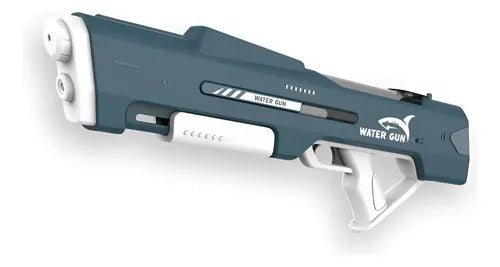 Pistola De Agua Eléctrica Grande Para Niños Disparo Continuo Azul