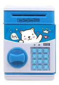 Alcancía Mini Caja Fuerte De Ahorro Automática Con Diseño