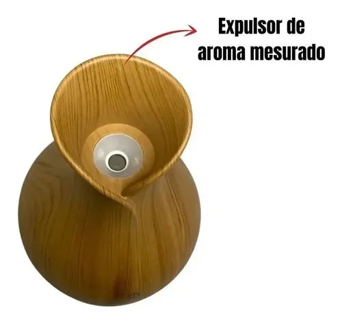 Humidificador Difusor De Aroma Aromaterapia 130 Ml